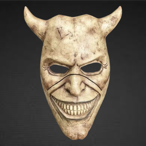 Black Phone Mask — Smile